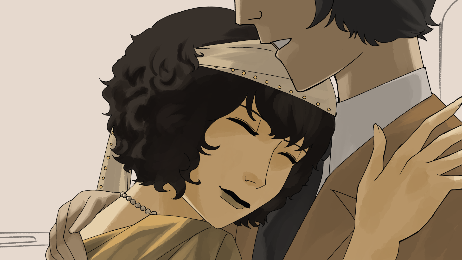 Offsuit Pair CG illustration