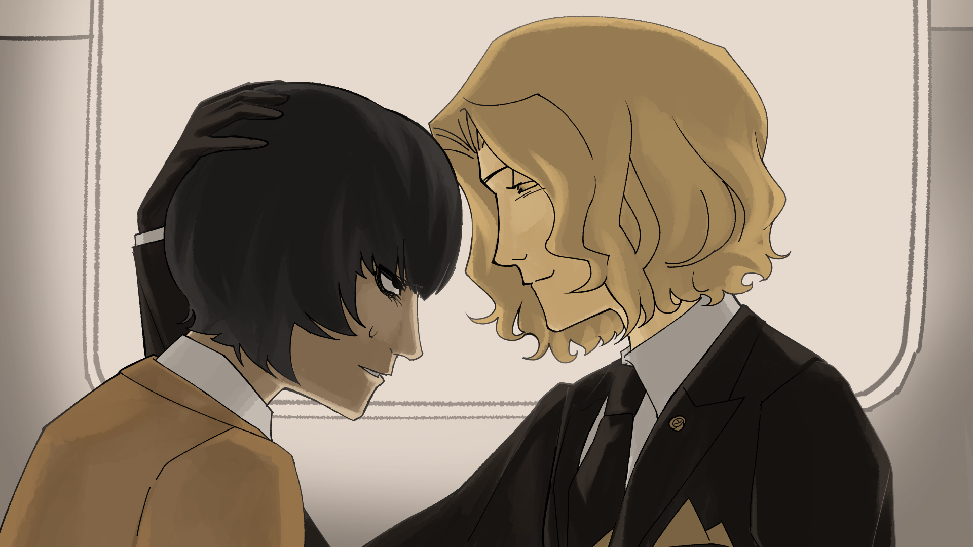 Offsuit Pair CG illustration